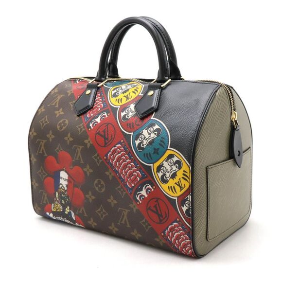 Louis Vuitton Monogram Canvas Brown Handbags - Picture 3 of 9